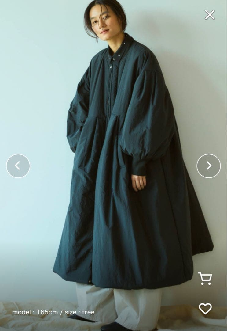 Libra Cue MA-1モンスターコート　黒