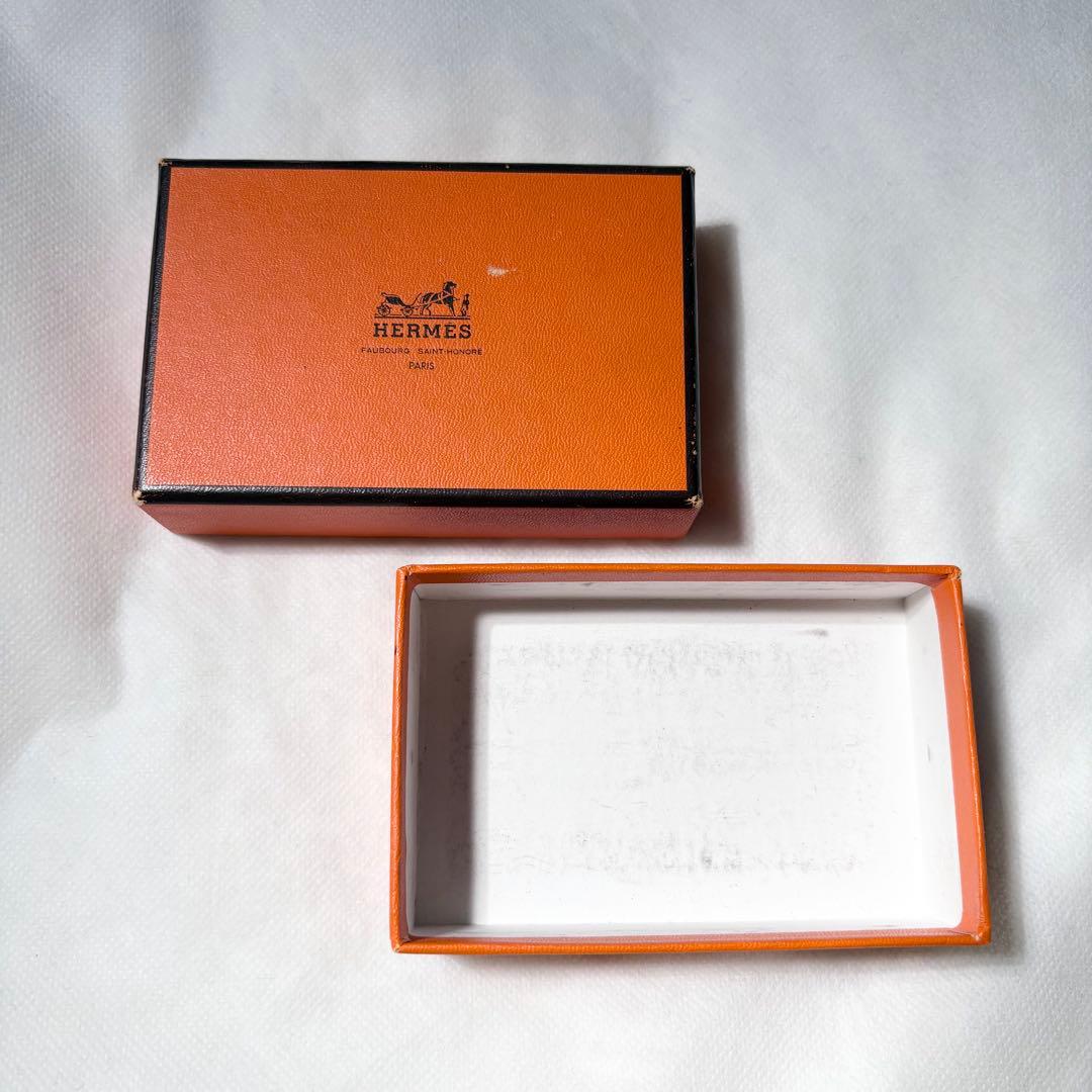 美品*HERMES ベアン キーケース 4連 アネモネ H金具 □K刻印