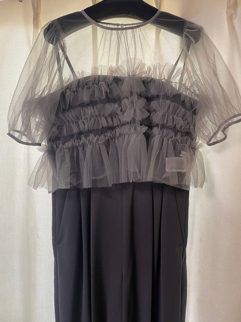 FRAY I.D チュールブラウスセットコンビネゾン CGRY