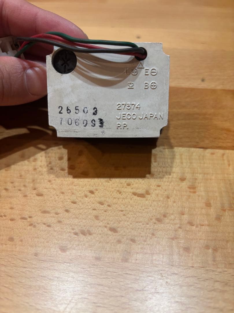 ジムニー　純正アナログ時計