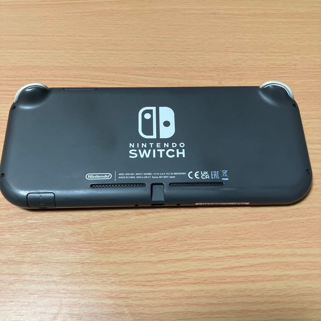 【ジャンク品】 Nintendo Switchライト グレー　本体