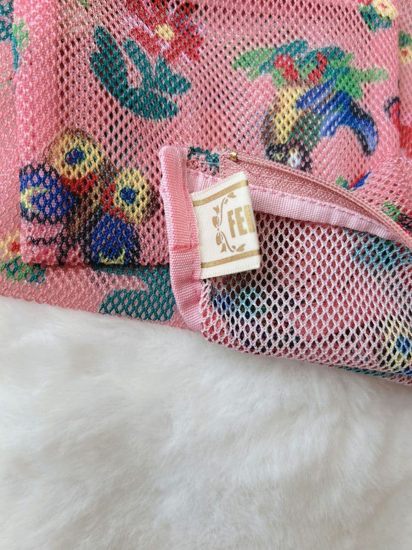 フェイラー　ハイジ柄　メッシュポーチ3点セット✨ピンク　新品