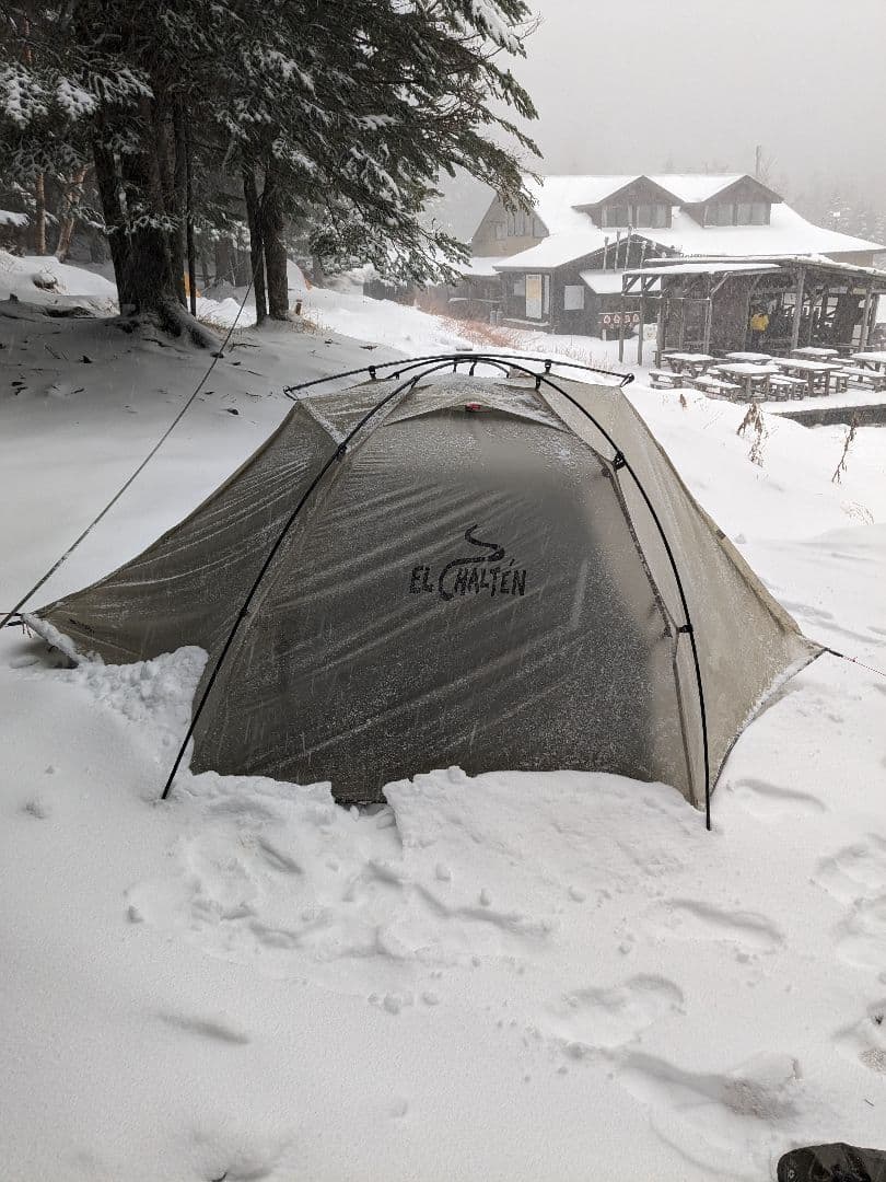 ゼログラム 山岳テント ゼログラム　エルチャルテン2p　韓国Ulブランドユーズド