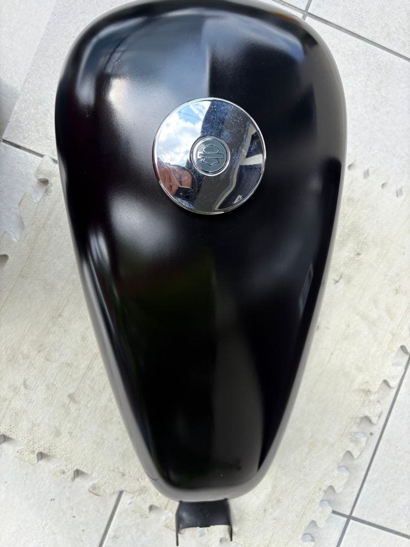 ブラックデニム12.5ℓスポーツスターEFI純正タンク(売り切り)