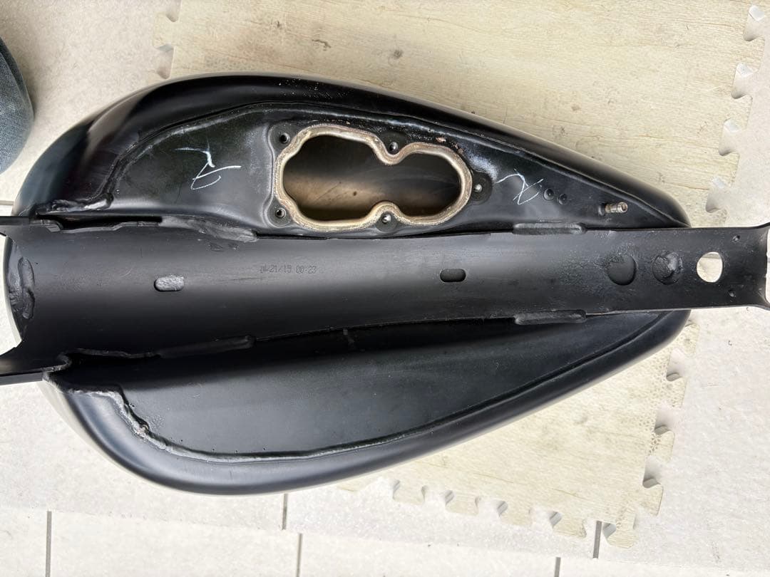 ブラックデニム12.5ℓスポーツスターEFI純正タンク(売り切り)