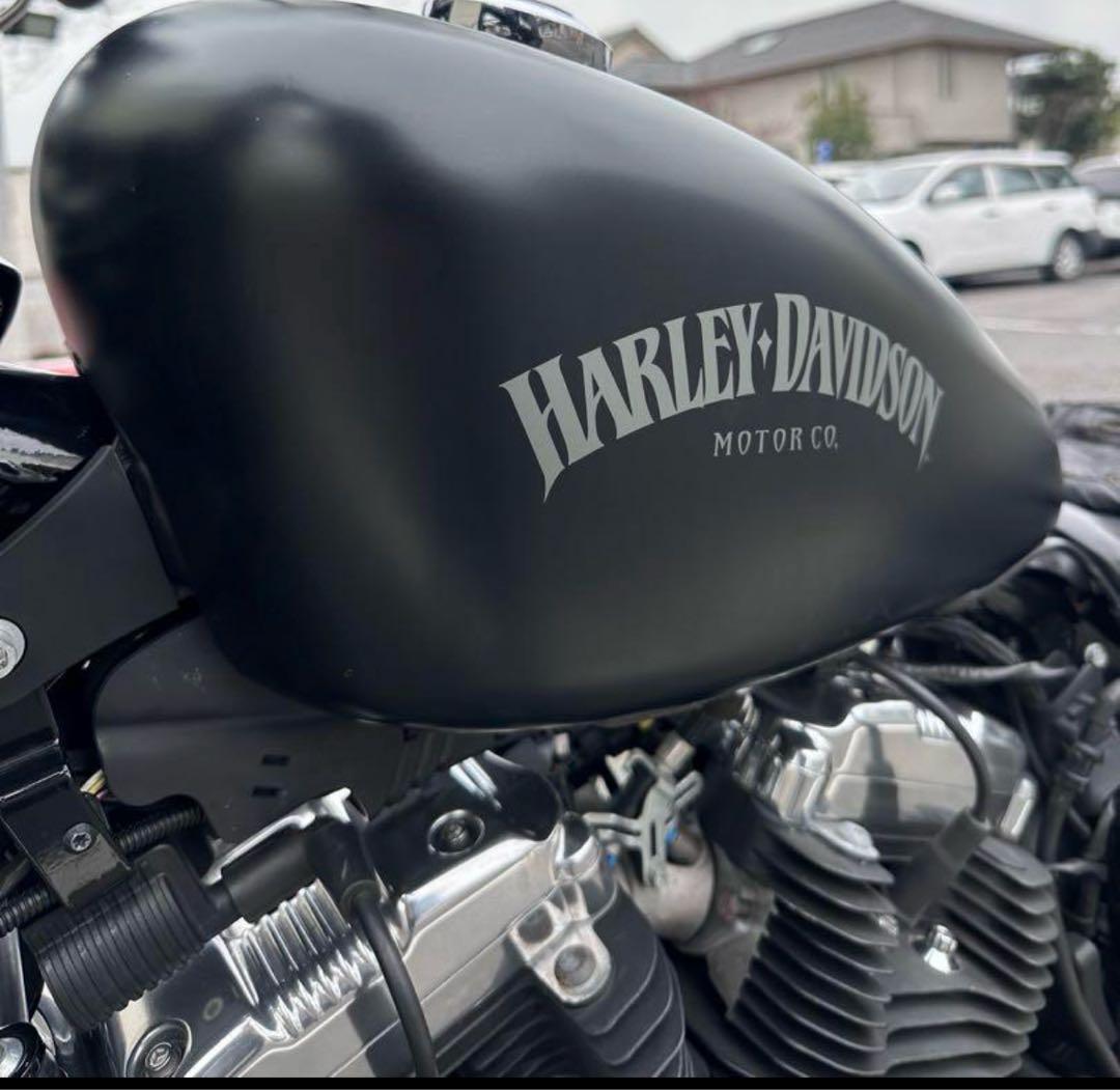 ブラックデニム12.5ℓスポーツスターEFI純正タンク(売り切り)