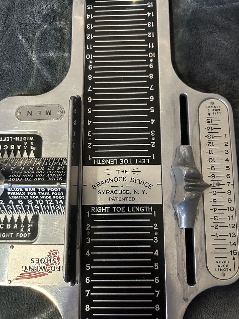 red wing レッドウイング　フットスケール