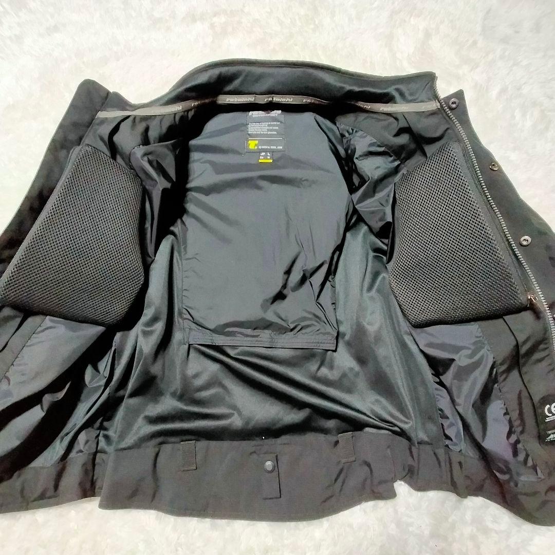 RSタイチ ドライマスター L RS TAICHI ジャケット 上下セット　黒灰