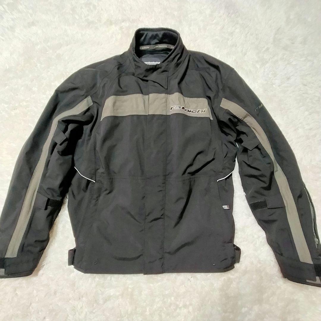 RSタイチ ドライマスター L RS TAICHI ジャケット 上下セット　黒灰