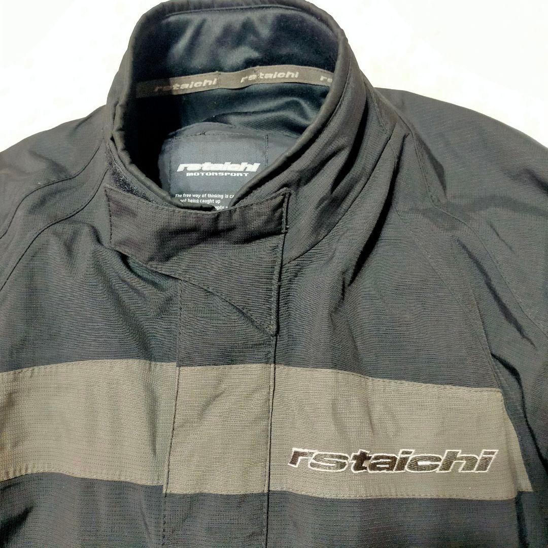 RSタイチ ドライマスター L RS TAICHI ジャケット 上下セット　黒灰