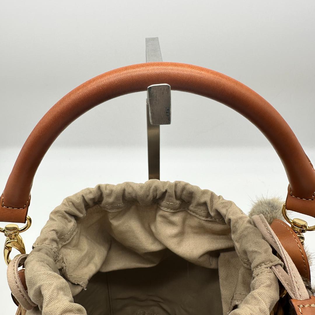 【極美品】 ATAO BREEZE ブリーゼ 2WAY ナチュラル カゴバッグ