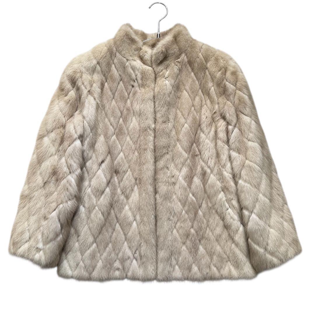 希少カラー アメリカンレジェンド パロミノミンク コート なめし柔らか