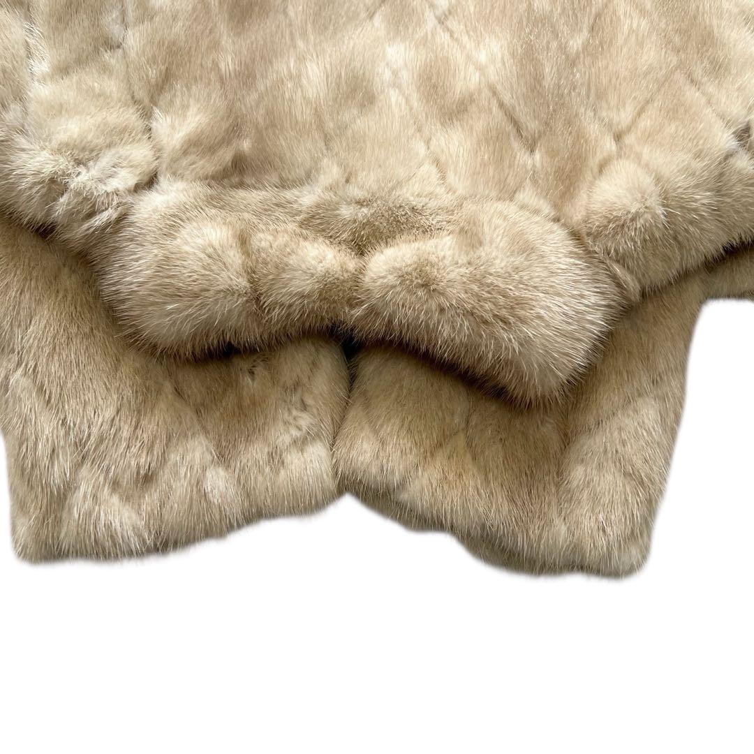 希少カラー アメリカンレジェンド パロミノミンク コート なめし柔らか