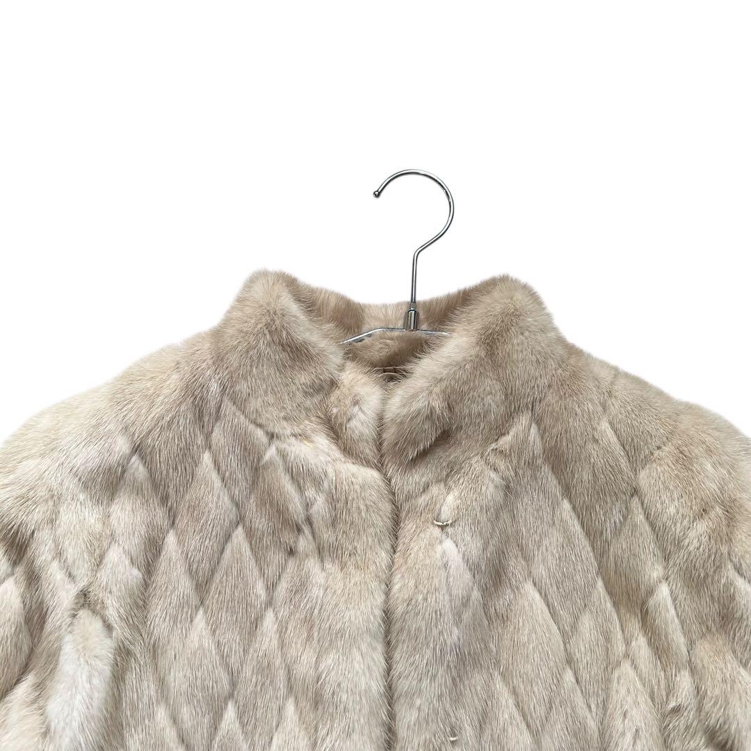 希少カラー アメリカンレジェンド パロミノミンク コート なめし柔らか