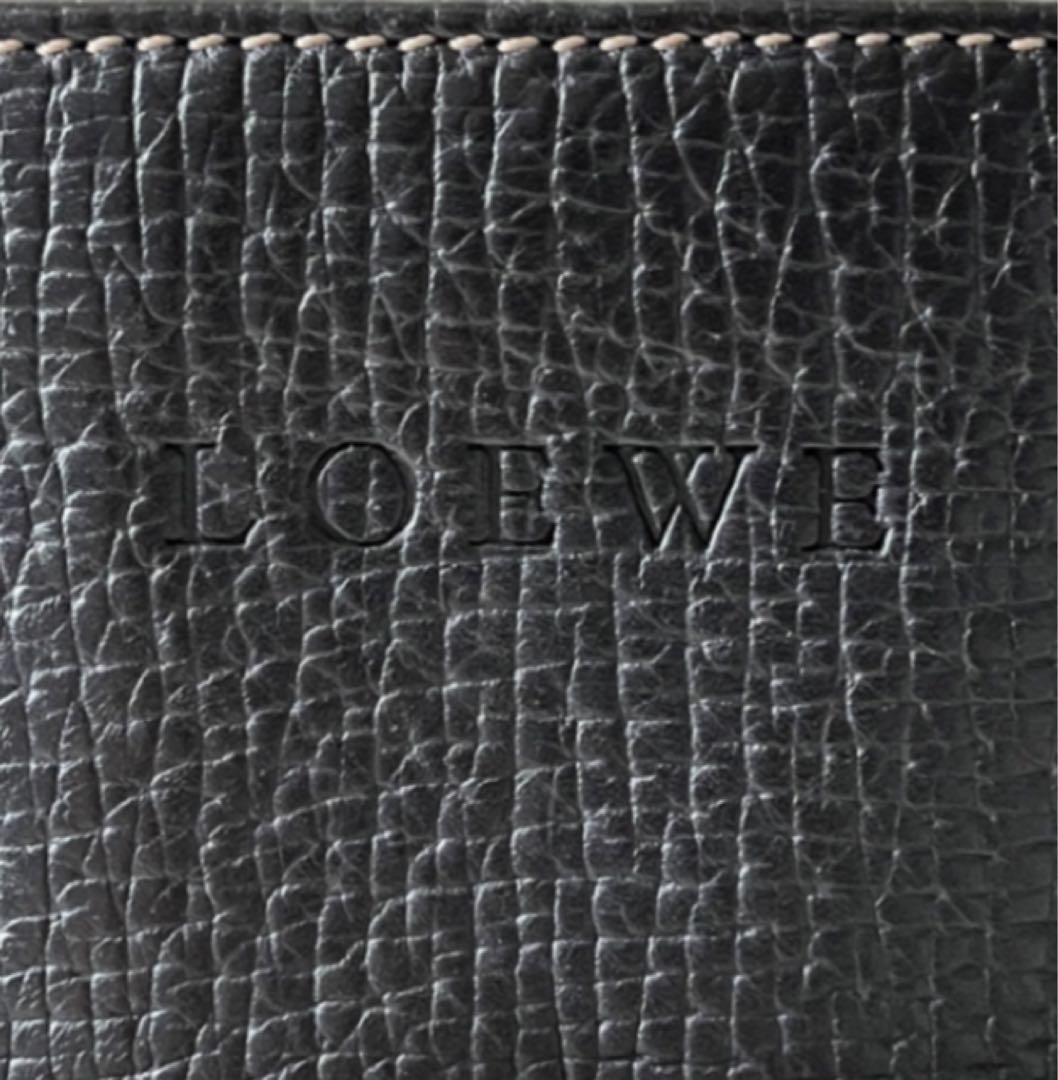 【極美品 専用袋付】ロエベ ビジネス トート バッグ レザー A4 シボ革 高級