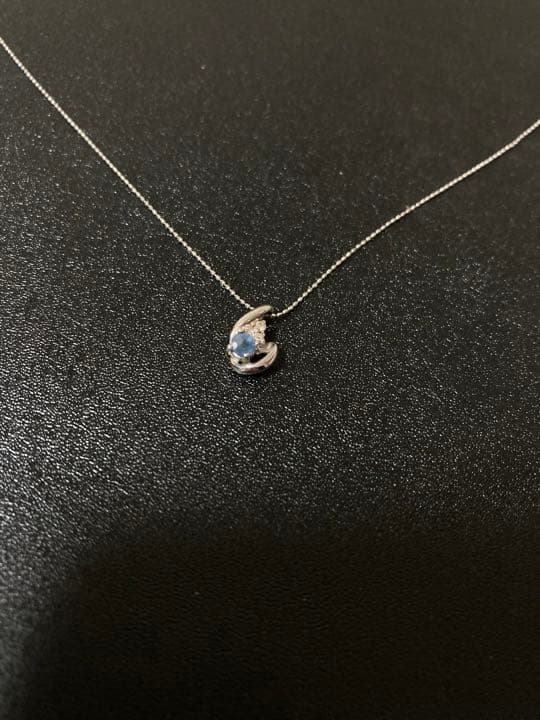 j*♡様 K18WG サファイアペンダントトップ