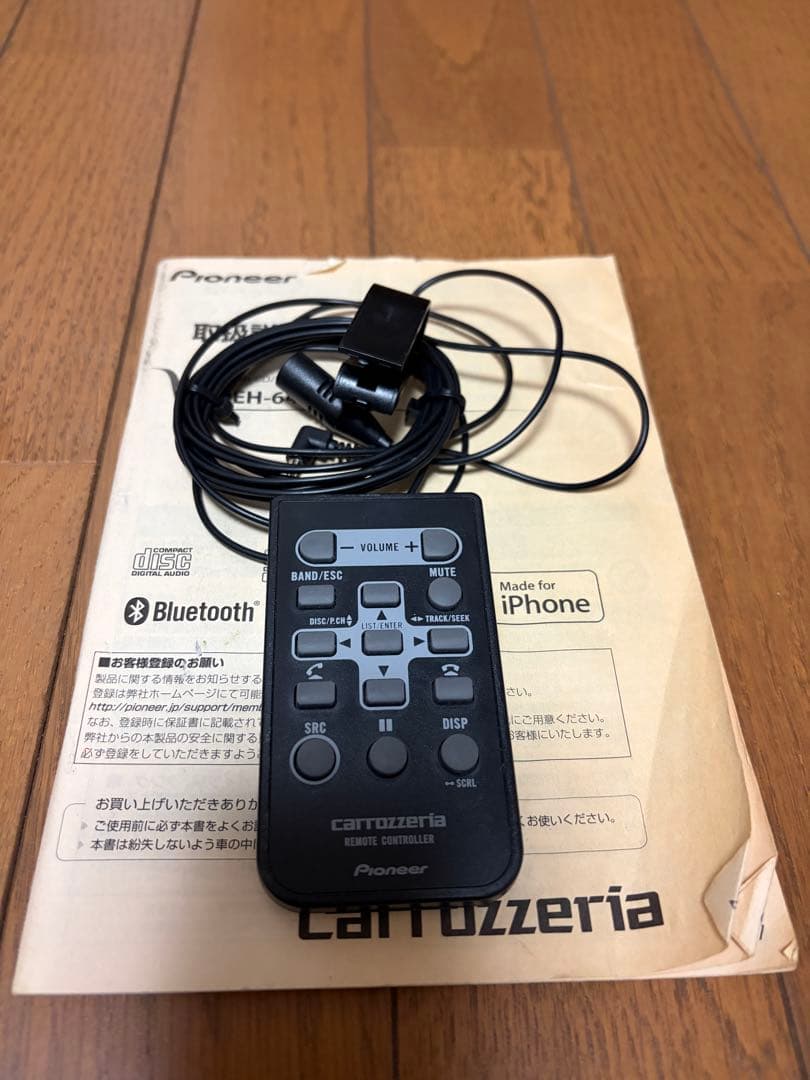 カロッツェリア　DEH-6400 付属品あり