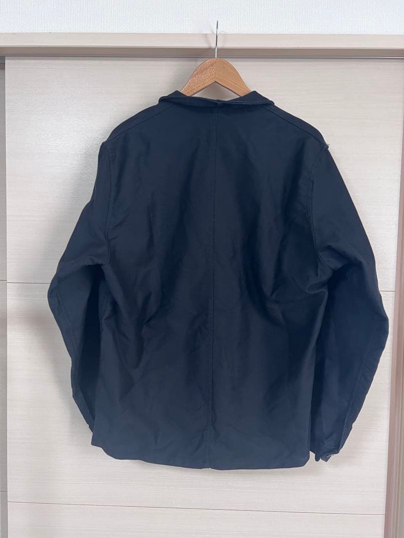 Adolphe Lafont ブラックモールスキン ジャケット 60~70s