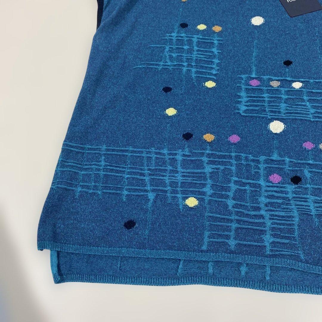 佐藤繊維　FUGAFUA ベスト　ジレ 新品 定価30800円 ゆったり