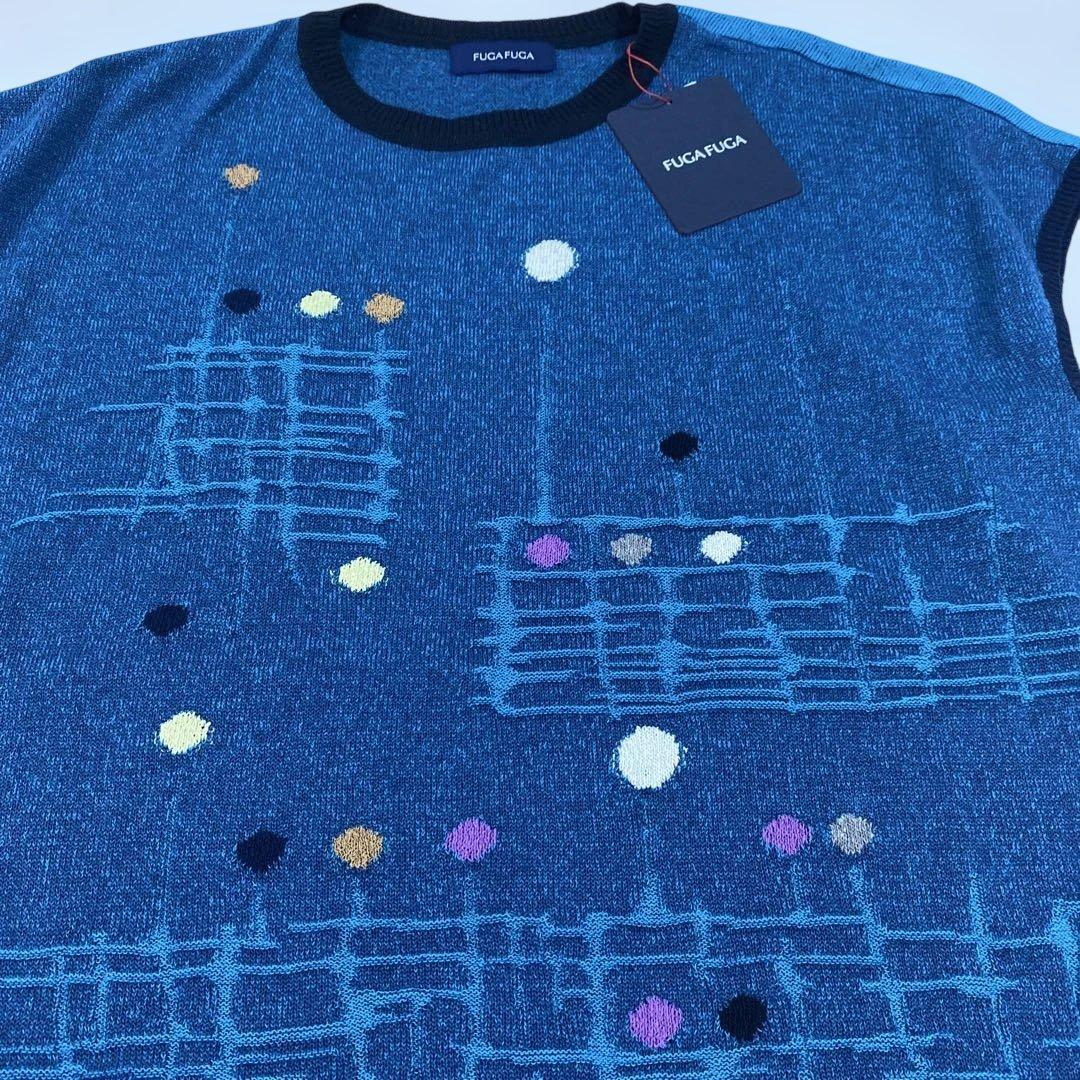 佐藤繊維　FUGAFUA ベスト　ジレ 新品 定価30800円 ゆったり