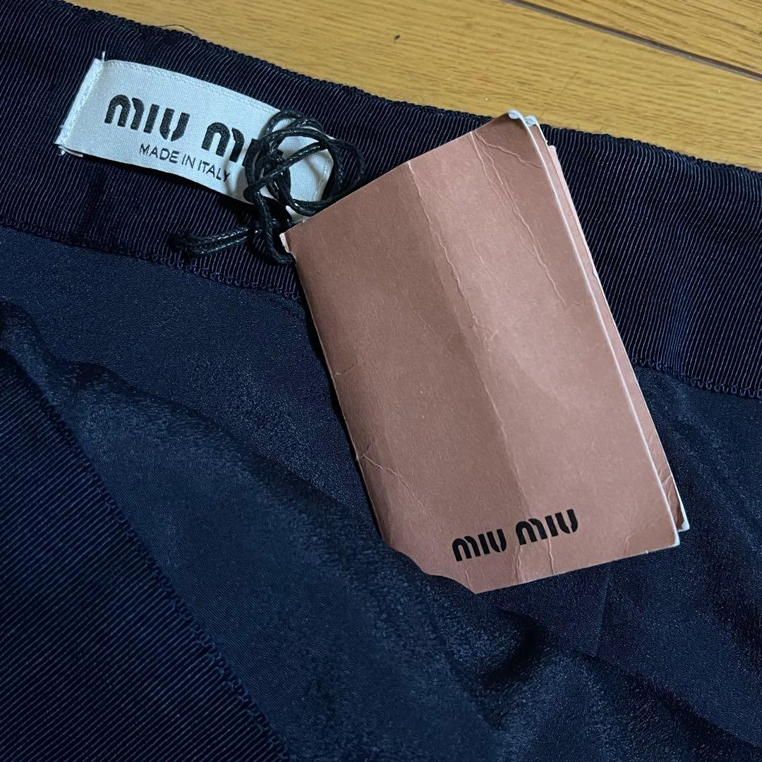 未使用 miu miu ミュウミュウ ミニ スカート ツイード サイズ38
