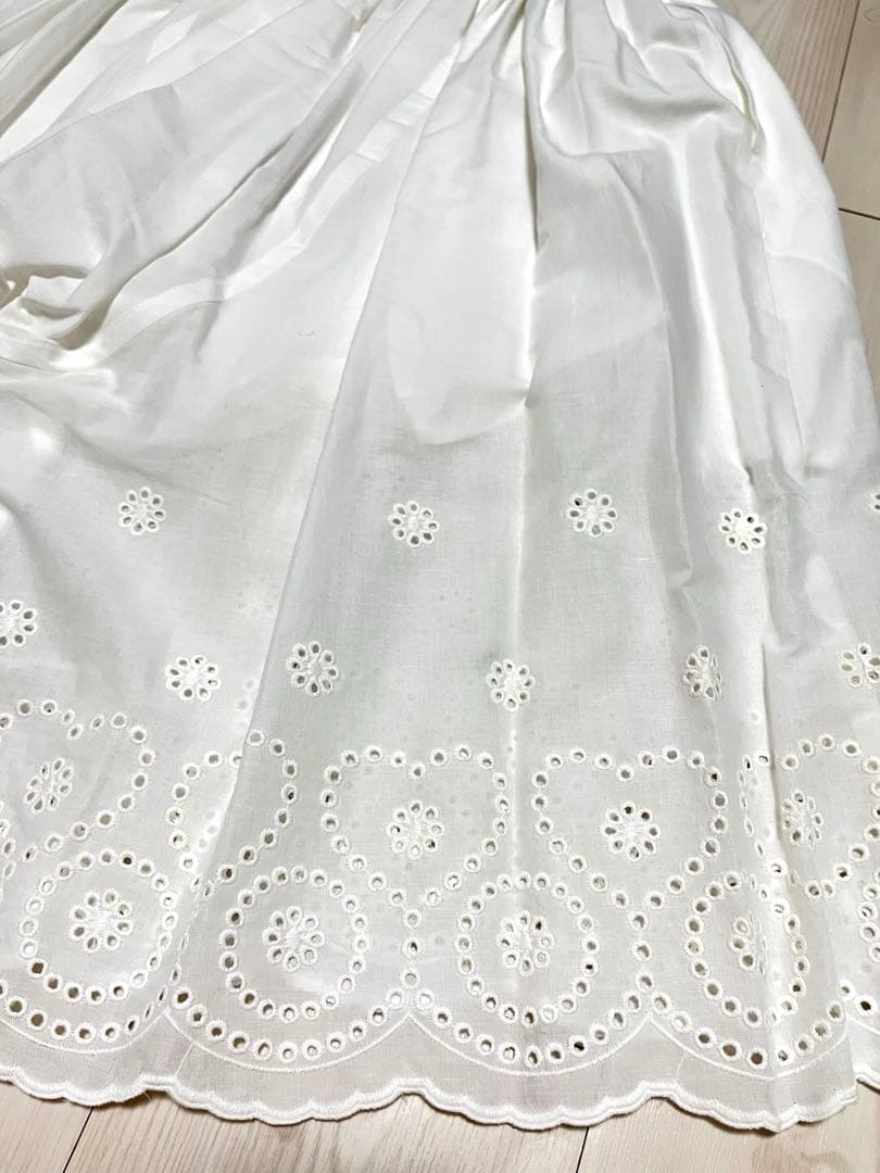 Vivienne Westwood 綿ローン スカラップレース キュロットパンツ