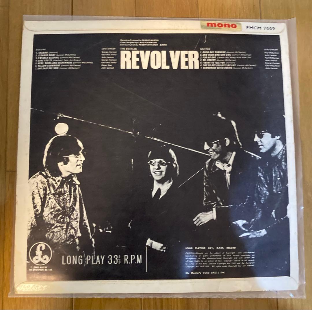 稀少ニュージーランドオリジナルRevolverビートルズBeatlesレコード
