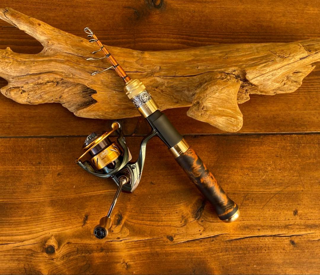 新品未使用　超軽量　カーボンロッド　5ft トラウトロッド　スピニングロッド