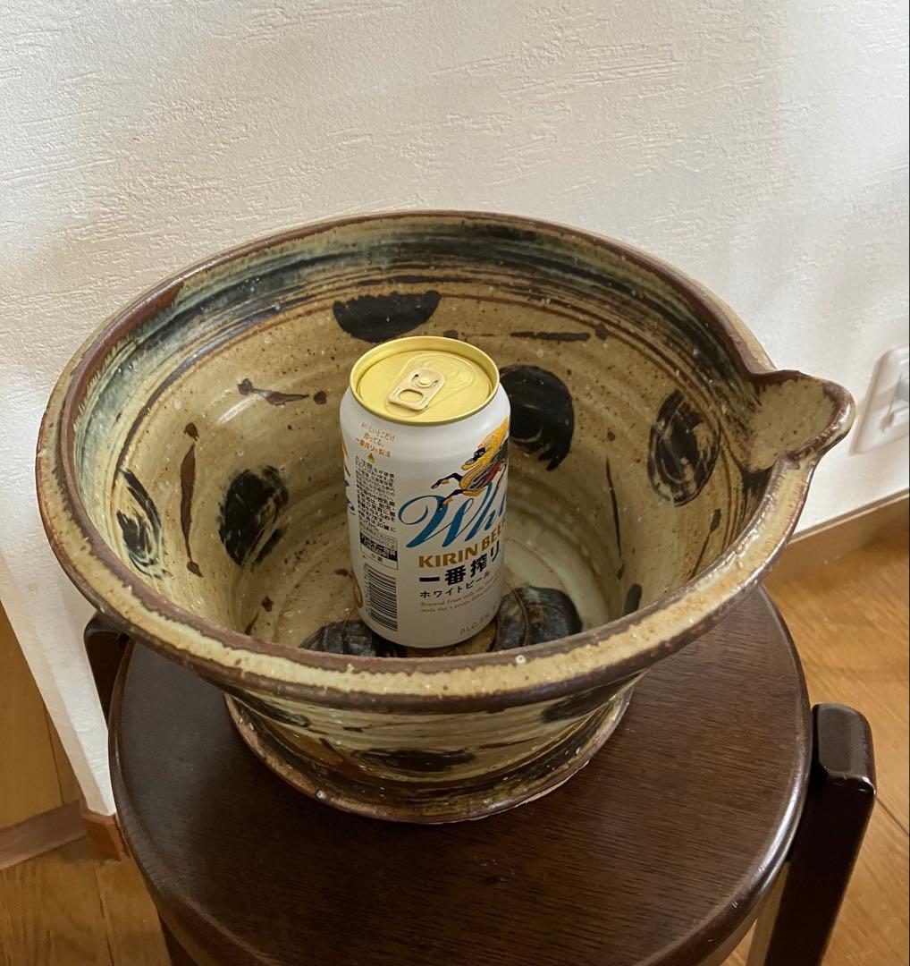 Roy & Chieko 笠間焼 中鉢　（径26㎝ 高さ14.5cm）