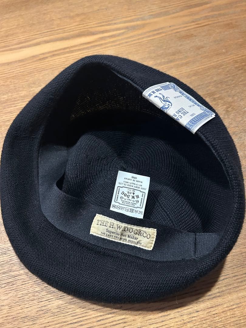 最終値下げ‼️THE H.W.DOG&CO D-00925 ベレー帽