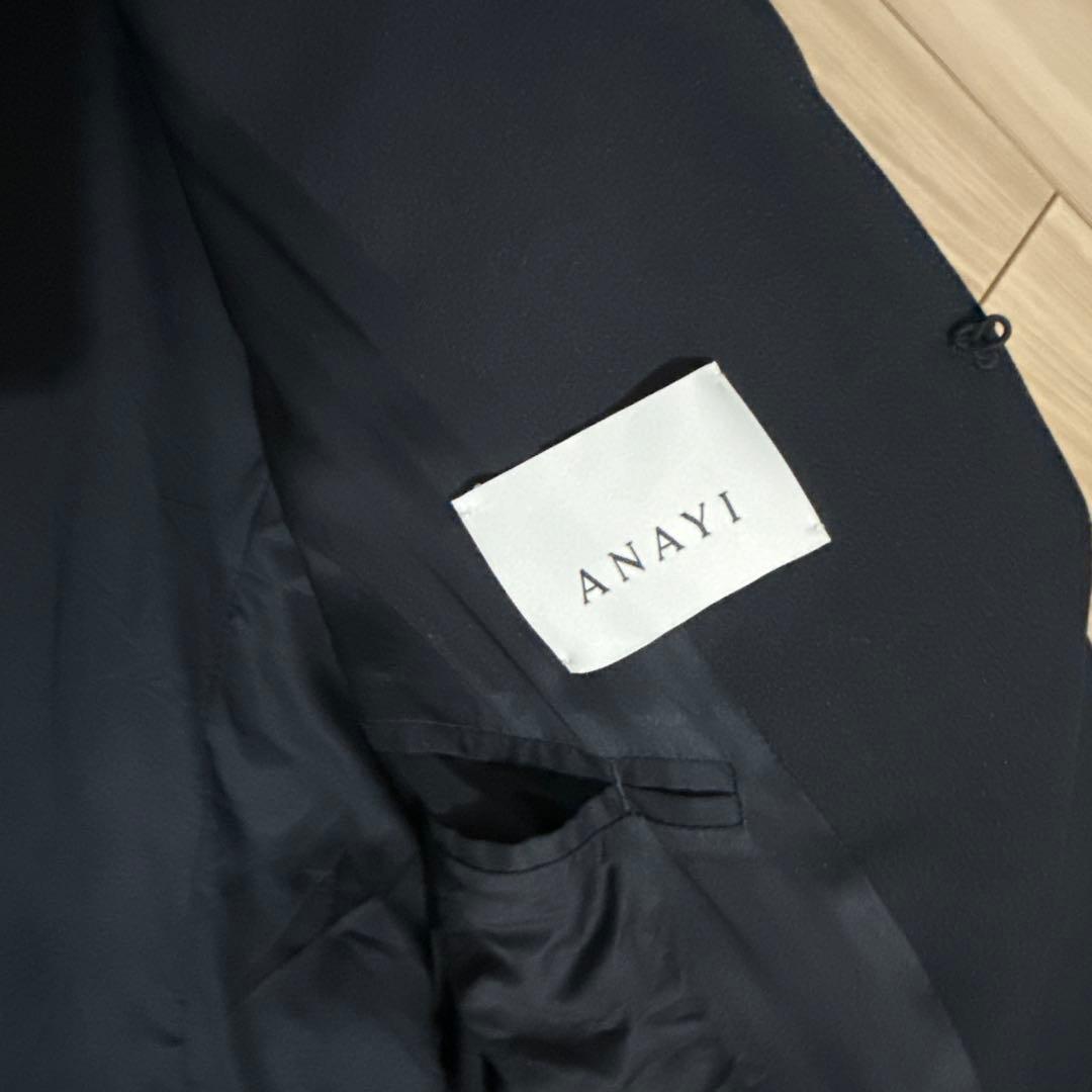 アナイ　ジャケット　ネイビー　現行タグ