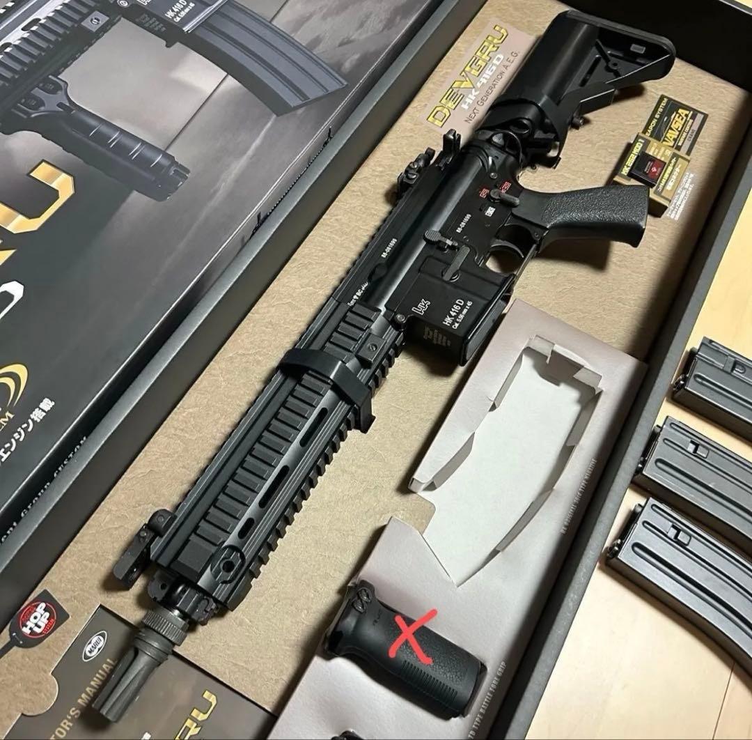 最終値下げ　次世代電動ガン　HK416 DEVGRU 電子トリガー搭載　メンテ済