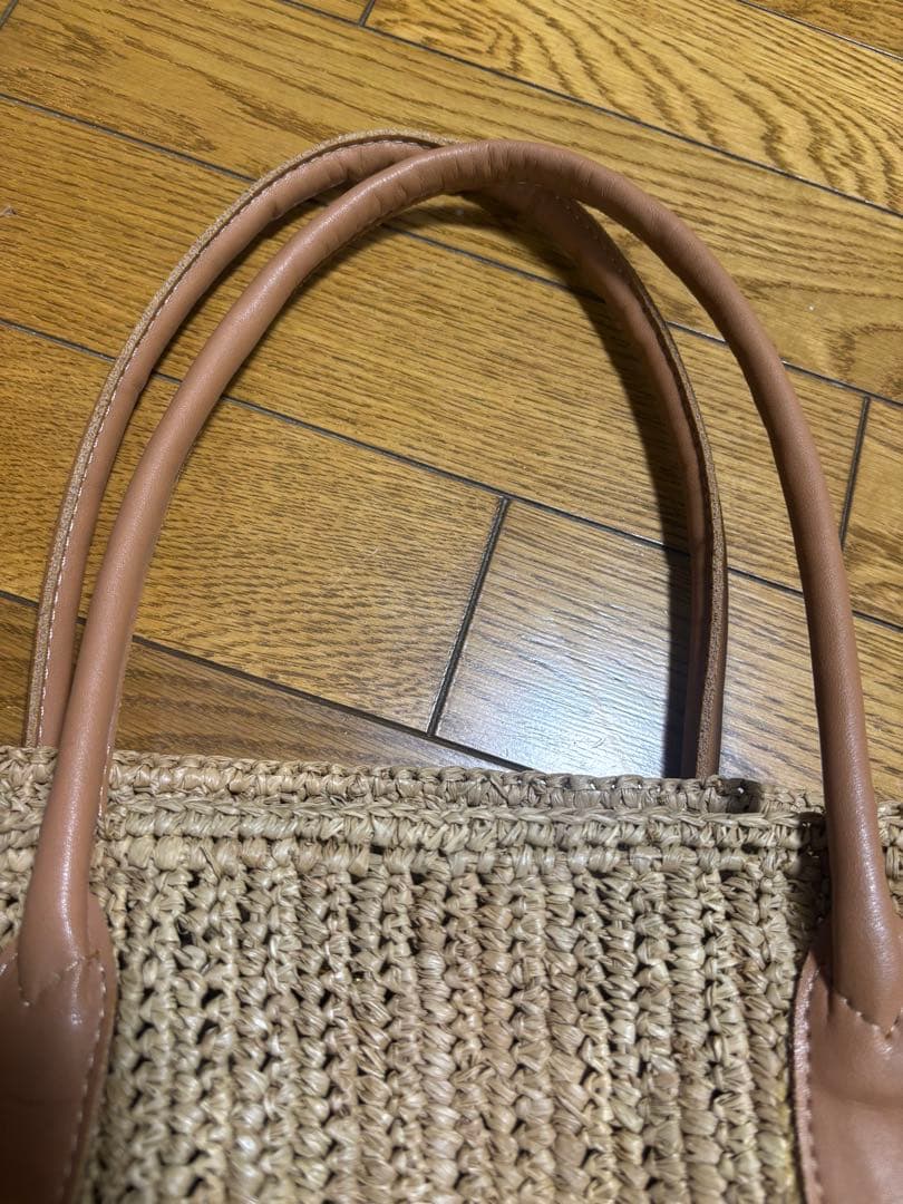 【A POINT ETC/アーポワン ウテセ】　カゴバック　大容量