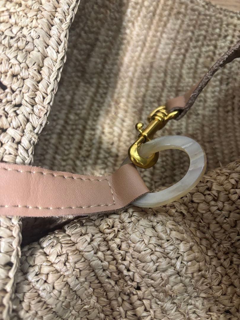 【A POINT ETC/アーポワン ウテセ】　カゴバック　大容量