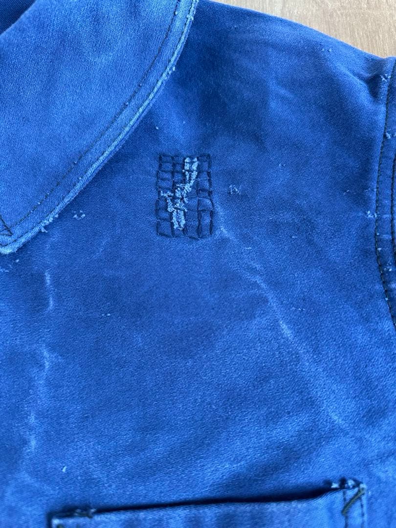 1940-50年代 Le Favori ブルーモールスキンワークジャケット