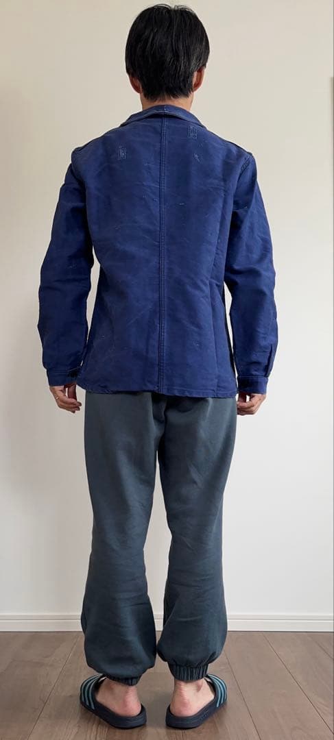 1940-50年代 Le Favori ブルーモールスキンワークジャケット