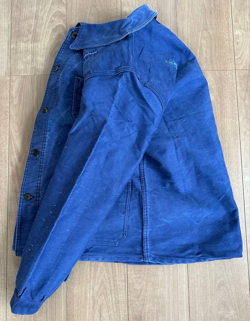 1940-50年代 Le Favori ブルーモールスキンワークジャケット