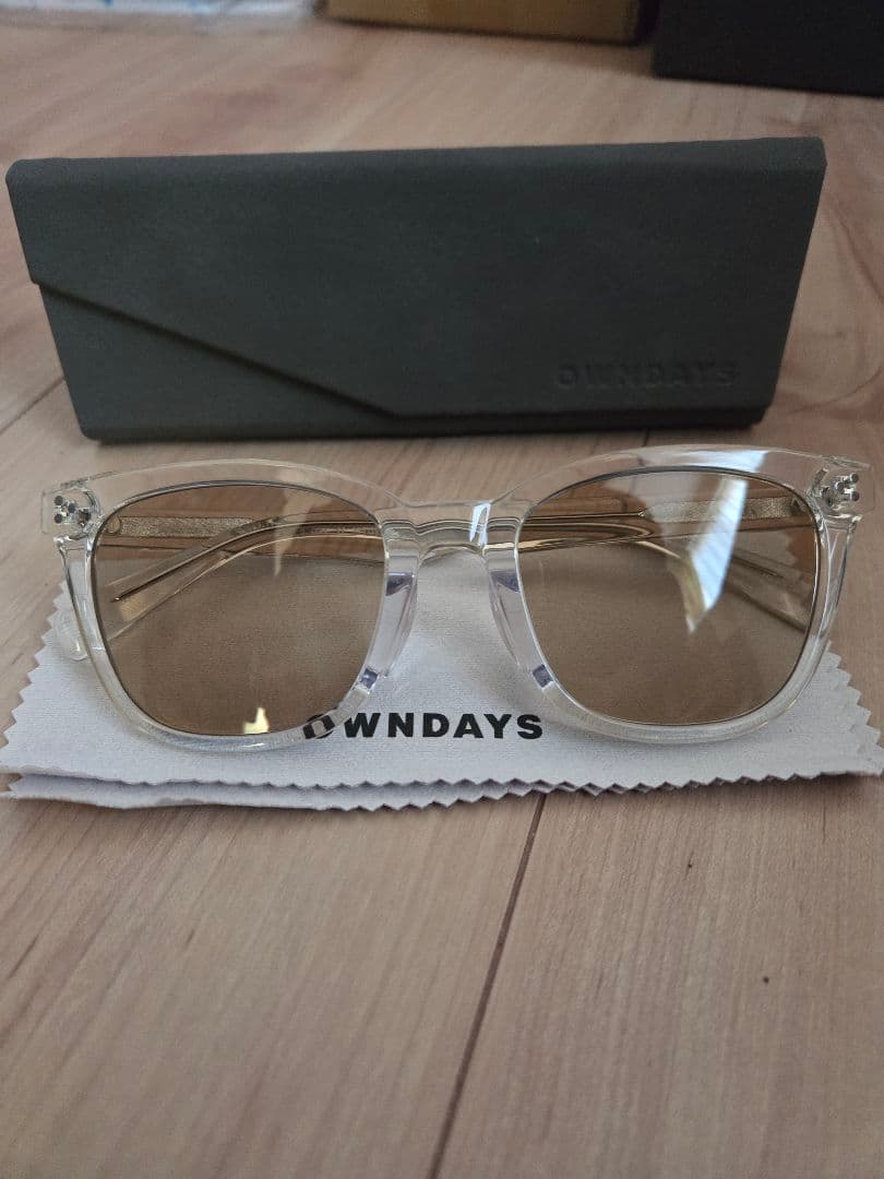 OWNDAYS クリアフレーム サングラス　木村拓哉着用