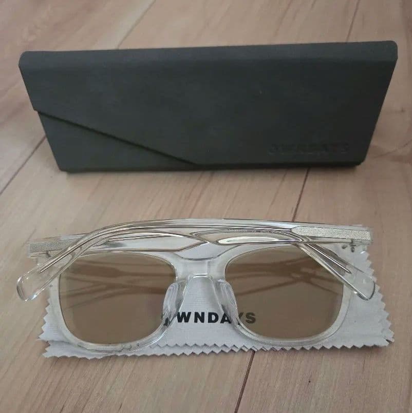 OWNDAYS クリアフレーム サングラス　木村拓哉着用