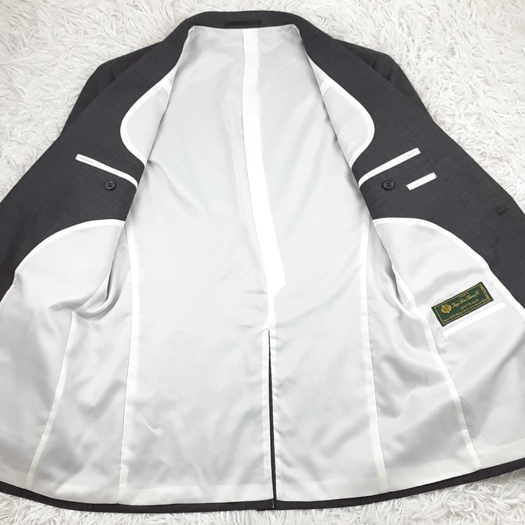 U*R様 美品◎ロロピアーナ 3ピーススーツ グレー 灰 オーストラリアンメリノ