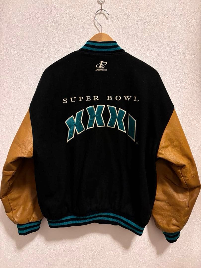 90s NFL SUPER BOWL LOGOATHLETIC スタジャン