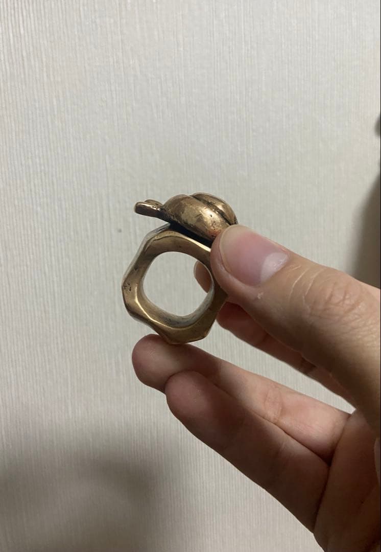 s_man リング ハンドメイド 真鍮