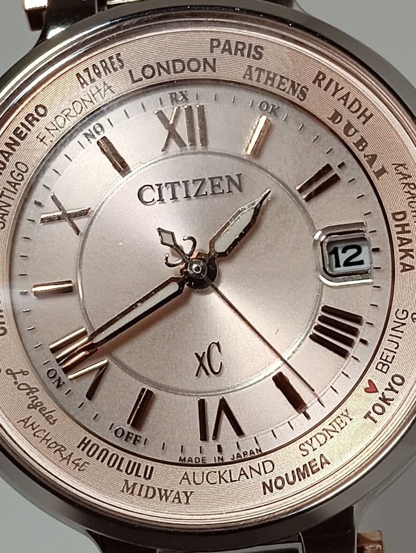 CITIZEN 腕時計 xC クロスシー EC1014-65W ハッピーフライト