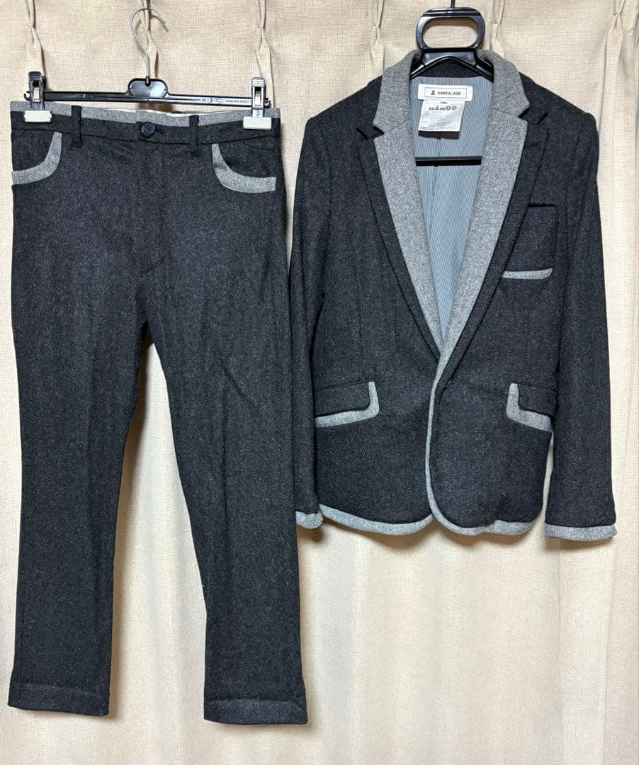 名作 ANREALAGE 「TIME期」 ジャケット&パンツ セットアップ