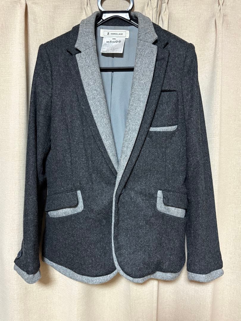 名作 ANREALAGE 「TIME期」 ジャケット&パンツ セットアップ