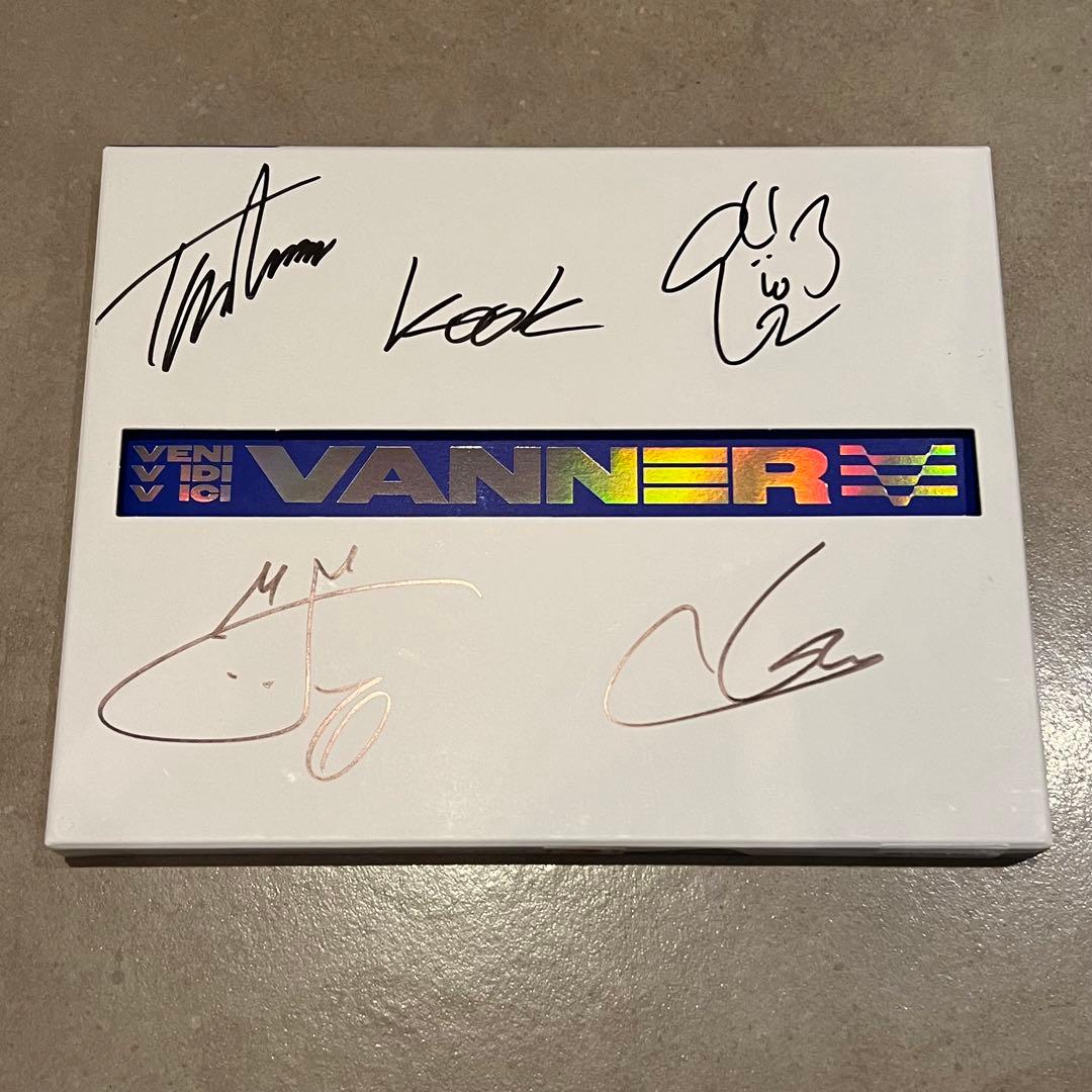 VANNER 直筆サイン アルバム GONメッセージ入り