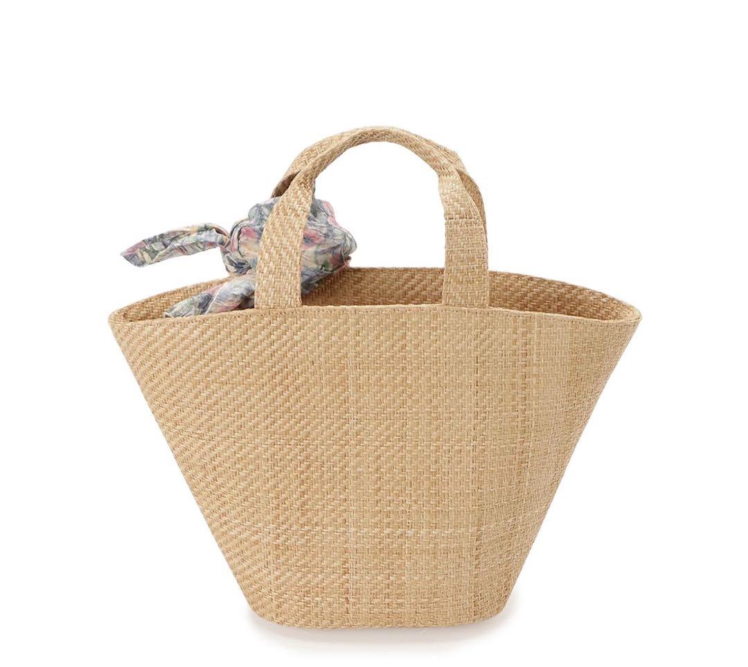 LUDLOW かごバッグ スカーフ付き 新品