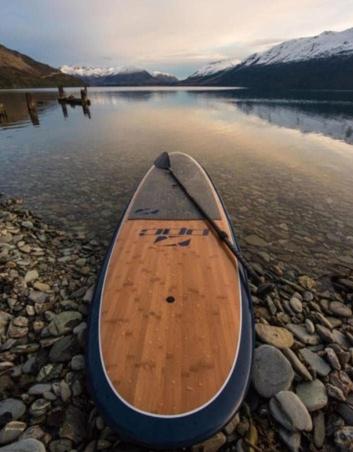 11’2 BAMBOO SUP - stand up paddle board