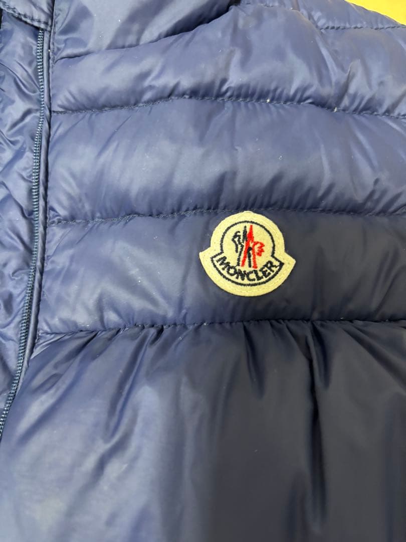 MONCLER ネイビー ダウンベスト140