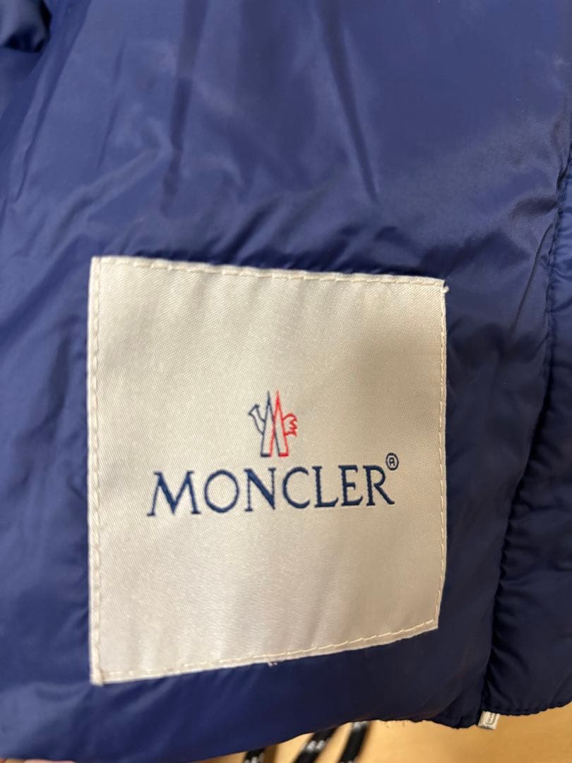 MONCLER ネイビー ダウンベスト140